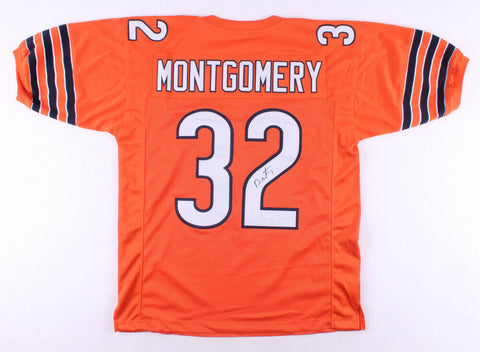 David Montgomery Signed Chicago Bears Jersey (JSA COA) Iowa State R.B.3rd Rd Pk.