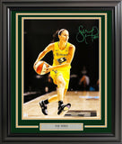 SUE BIRD AUTOGRAPHED FRAMED 16X20 PHOTO SEATTLE STORM BECKETT BAS QR 215849