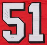 Ken Norton Jr. Signed San Francisco 49ers Jersey (Beckett) 3xSuper Bowl Champion