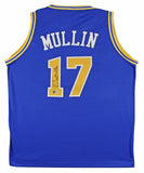 Chris Mullin Authentic Signed Blue Pro Style Jersey Autographed BAS Witnessed