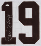 Bernie Kosar Signed Cleveland Browns Jersey (JSA COA) 2xPro Bowl QB / U of Miami