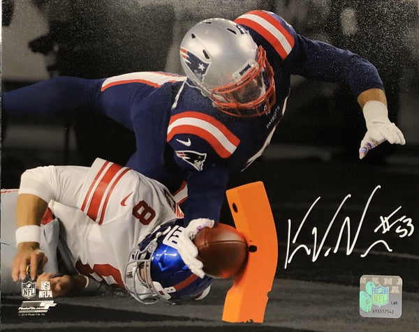 Kyle Van Noy New England Patriots Signed 8x10 Photo Boogeymen TD JSA