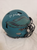 DEVONTA SMITH SIGNED PHILADELPHIA EAGLES RAVE SPEED AUTHENTIC HELMET FANATICS