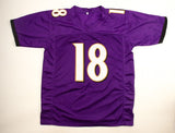 Dayton Wade Signed Baltimore Ravens Jersey (JSA) Rookie Wide Receiver