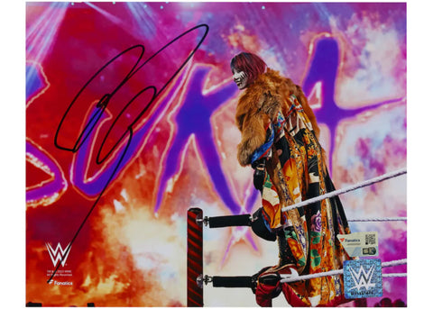 Asuka Autographed WWE In Ring Standing on Ropes 8" x 10" Photograph Fanatics