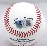 Dave Stewart Signed Rawlings OML Baseball w/ 89 WS MVP - Beckett W Hologram