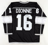 Marcel Dionne Signed Los Angeles Kings Jersey Inscribed "HOF 92"(JSA COA) Center