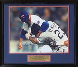 Nolan Ryan Autographed 16x20 Signed Baseball Framed Robin Ventura Photo Beckett