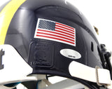 Tom Brady Autographed Michigan Authentic Full Size Proline Helmet TriStar