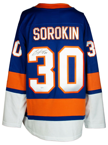 Ilya Sorokin Signed New York Islanders Hockey Jersey Fanatics