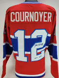 Yvan Cournoyer Signed Montreal Canadiens Jersey (JSA COA) 73 Conn Smythe Trophy