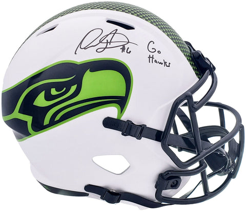 QUANDRE DIGGS AUTOGRAPHED SEAHAWKS LUNAR ECLIPSE FULL SIZE HELMET MCS 200263