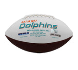 Ricky Williams Miami Dolphins Embroidered White Football w/ "Errick Miron AKA"