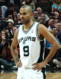 Tony Parker Signed San Antonio Spurs Jersey (Beckett) 4xNBA Champion Point Guard