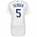 COREY SEAGER Autographed Authentic Dodgers White Jersey FANATICS