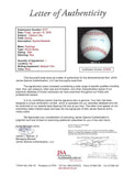 Muhammad Ali Cassius Clay Signed 1994 World Series Logo Baseball JSA #B78006