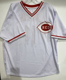 Barry Larkin Signed Cincinnati Reds Jersey (JSA) 12xAll Star S.S. / HOF 2012