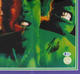 Stan Lee Signed Framed The Incredible Hulk 16x20 Photo