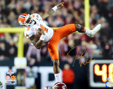 DESHAUN WATSON AUTOGRAPHED 16X20 PHOTO CLEMSON TIGERS BECKETT BAS STOCK #113720