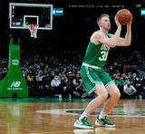 Sam Hauser Signed Boston Celtics Jersey (Beckett) 2024 NBA Champion