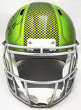 DEVON WITHERSPOON AUTOGRAPHED SEAHAWKS FLASH GREEN FULL SIZE HELMET MCS 221338