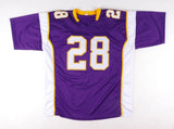 Adrian Peterson Signed Minnesota Vikings Jersey (Beckett) NFL MVP 2012 R.B