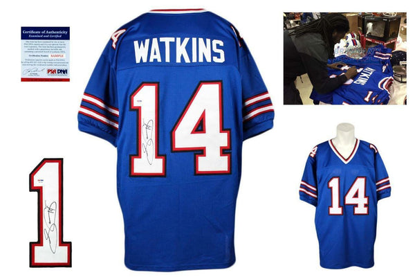 Sammy Watkins SIGNED Jersey - PSA/DNA - Buffalo Bills Autographed - Royal