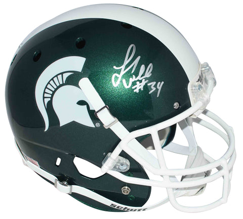 LORENZO WHITE SIGNED MICHIGAN STATE SPARTANS FULL SIZE HELMET COA