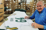 Jerry Kramer Signed Green Bay Packer Jersey Inscribed "H.O.F. 2018" (Radtke COA)