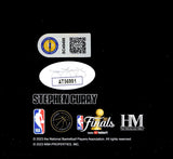 STEPHEN CURRY AUTOGRAPHED 16X20 PHOTO WARRIORS 2021-22 NBA FINALS JSA 235478
