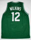 Dominique Wilkins Signed Boston Celtics Jersey (JSA COA) 1982 1st Round Draft Pk