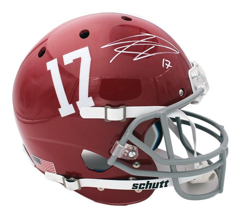 Kenyan Drake Signed Alabama Crimson Tide Schutt Full Size NCAA Helmet