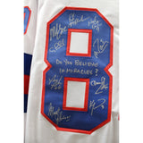 1980 USA Olympic Hockey Team Signed Miracle On Ice Hockey Jersey Beckett 48372