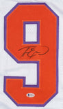 Travis Etienne Signed Clemson Tigers Jersey (Beckett COA) Jaguars 1st Rnd Pck RB