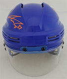 Anders Lee Signed New York Islanders NHL Mini Helmet (Beckett) All Star Winger