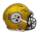 Najee Harris Signed Pittsburgh Steelers Speed Authentic Flash NFL Helmet