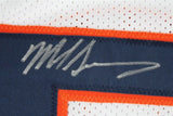 Mike Singletary Signed Chicago Bears White Jersey (JSA COA) Hall of Fame L.B.