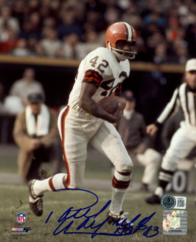 Paul Warfield Autographed Cleveland Browns 8x10 Photo Beckett 45505