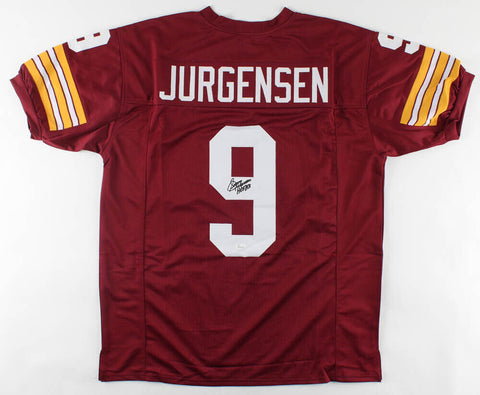 Sonny Jurgensen Signed Washington Redskins Jersey Inscribed "HOF 83" (JSA COA)