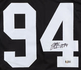 A J Epenesa Signed Iowa Hawkeye Jersey (Beckett COA) Buffalo Bills Defensive End