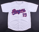 Juan Gonzalez Signed Texas Rangers Jersey (JSA) 2xAL MVP (1996, 1998)