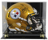 Steelers Troy Polamalu Signed Flash F/S Speed Proline Helmet w/ Case BAS Wit