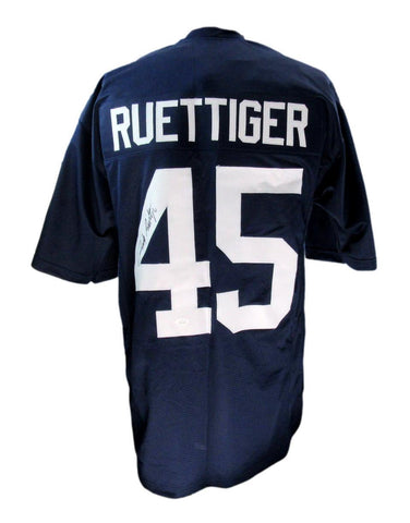 Rudy Ruettiger Signed/Auto Custom Navy Football Jersey Notre Dame JSA 190342