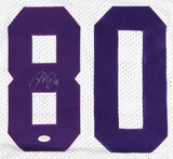 Dwayne Bowe Signed LSU Tigers Jersey (JSA) NFL Receiving Touchdowns Leader 2010