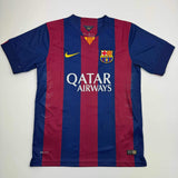 Autographed/Signed Xavi FC Barcelona Blue Soccer Jersey Beckett BAS COA