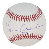 Vince Coleman Signed OML Baseball (Schwartz COA) St Louis Cardinals Outfielder