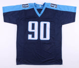 Jevon Kearse Signed Tennessee Titans Jersey Inscribed "The Freak" (Beckett COA)