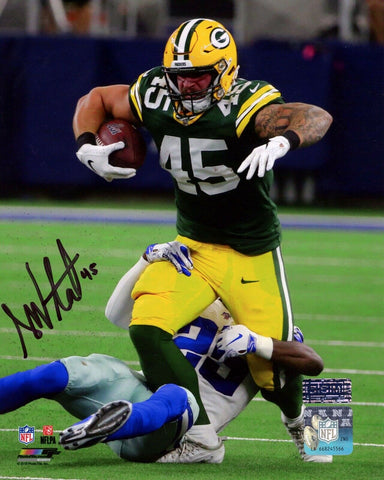 DAN VITALE AUTOGRAPHED SIGNED GREEN BAY PACKERS 8x10 PHOTO COA