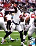 DESHAUN WATSON AUTOGRAPHED 8X10 PHOTO HOUSTON TEXANS BECKETT BAS STOCK #125169