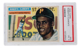 Roberto Clemente 1956 Topps Pittsburgh Pirates Baseball Card #33 PSA/DNA VG 3